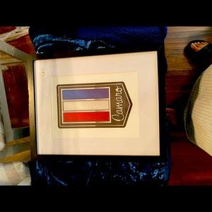 Camaro Emblem and Ford Emblem in frames